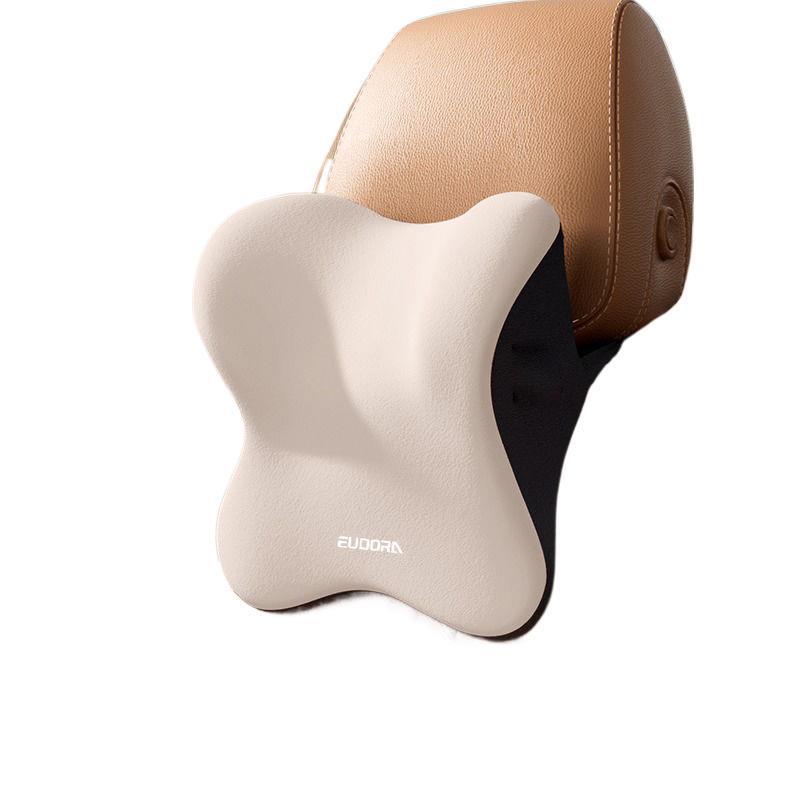 Car Headrest and Lumbar Support Pillow