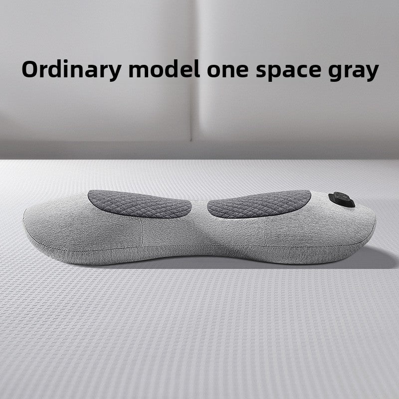 Ergonomic Lumbar Support Pillow with Heat and Massage