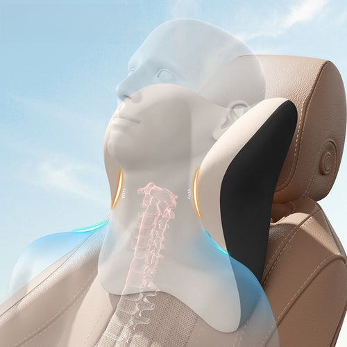 Car Headrest and Lumbar Support Pillow