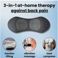 Ergonomic Lumbar Support Pillow with Heating and Massage
