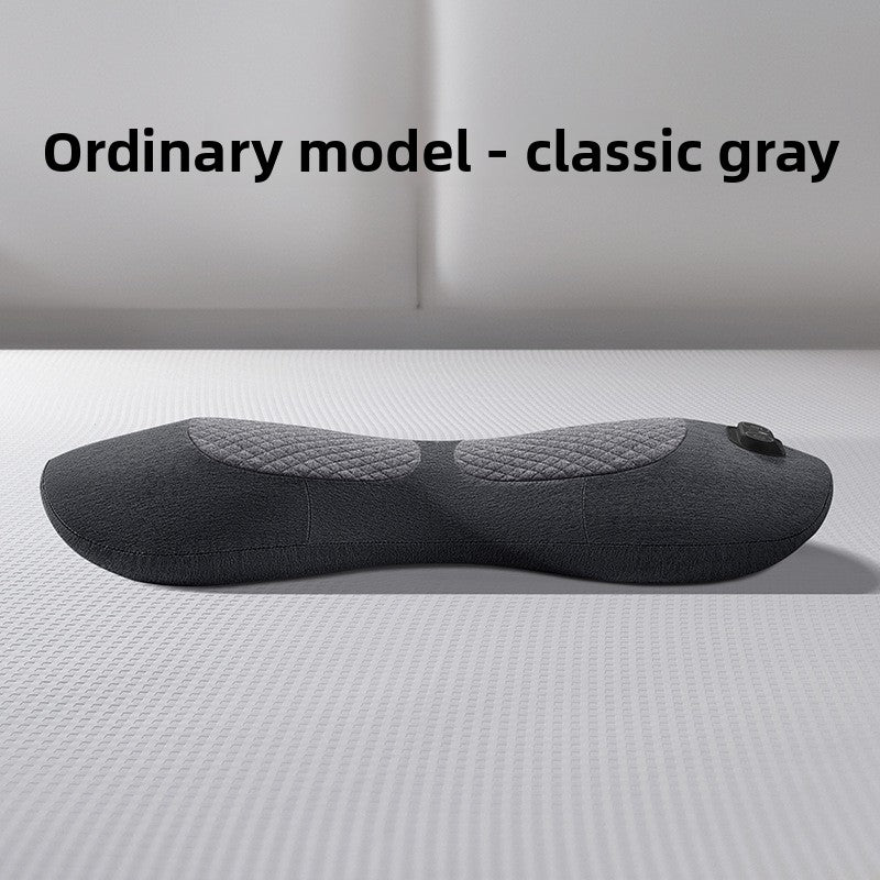 Ergonomic Lumbar Support Pillow with Heat and Massage