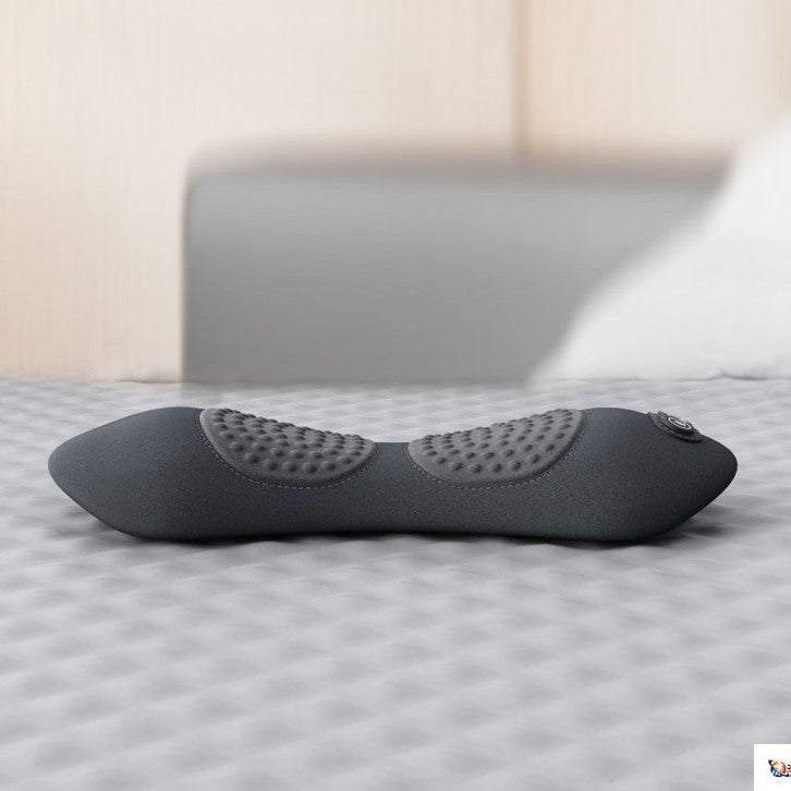 Ergonomic Lumbar Support Pillow with Heating and Massage